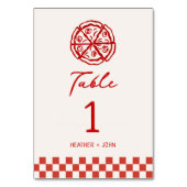 Slice Slice Baby Pizza Kaart (Achterkant)