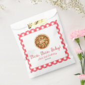 Slice, Slice, Baby! Pizza Verjaardagsfeestje Bedankzakje (Gezegeld)