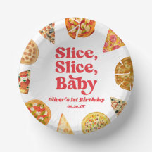 Slice, Slice, Baby! Pizza Verjaardagsfeestje