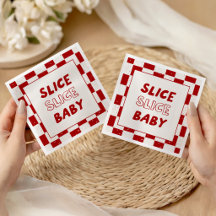 Slice Slice Baby Rode Baby Shower Italiaans 