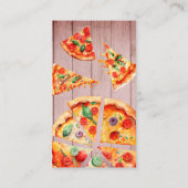 Slice Slice Baby shower Party Spel Luier Raffle Informatiekaartje (Achterkant)