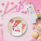 Slice Slice Baby shower Pizza-partij Papieren Bordje (Feest)