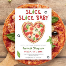 Slice, Slice Baby - Watercolor babyshower