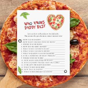 Slice slice baby - Wie kent pappie het beste spel