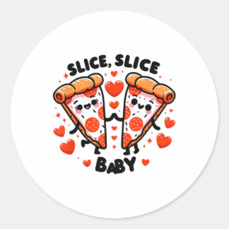 Slice Slice By Valentine  Ronde Sticker