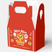 Slice Slice Cheesy Baby Pizza 1st Birthday Large Bedankdoosjes (Open)