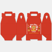 Slice Slice Cheesy Baby Pizza 1st Birthday Large Bedankdoosjes (Ongevouwen)