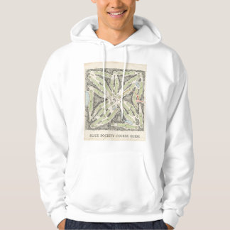 Slice Society Members Varsity Course Map Hoodie