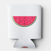 Slice-tekening van zoete watermeloenen blikjeskoeler (Achterkant)