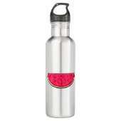 Slice-tekening van zoete watermeloenen waterfles  (Voorkant)