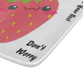 Slice Up Smiles: Happy Strawberry Snijplank (Hoek)