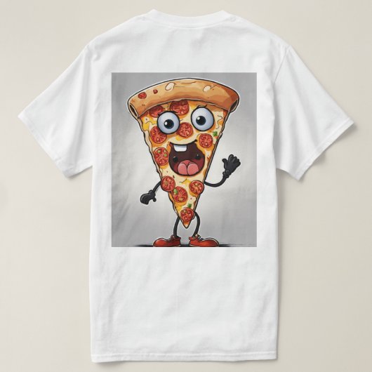 Slice voor avontuurlijke shirten t-shirt (Design achterkant)
