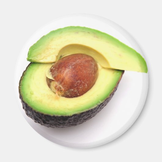 Sliced Avocado Magneet (Voorkant)
