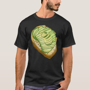 Sliced Avocado on Toast T-shirt
