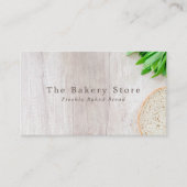 Sliced Bread aan boord, bakkerij Visitekaartje (Voorkant)