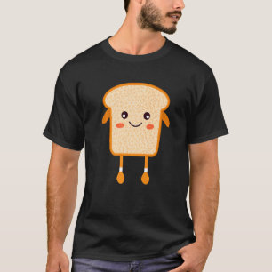 Sliced Bread Bread Breakfast Food T-shirt