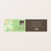 Sliced Bread on board, Bakery Gedetailleerd Visitekaartje (Binnenkant ongevouwen)