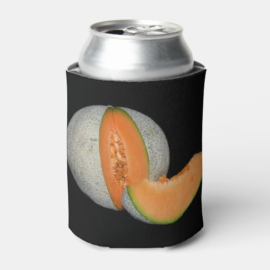 Sliced Cantaloupe Melon Blikjeskoeler (Blikje Voorkant)