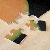 Sliced Cantaloupe Melon Legpuzzel (Zijkant)