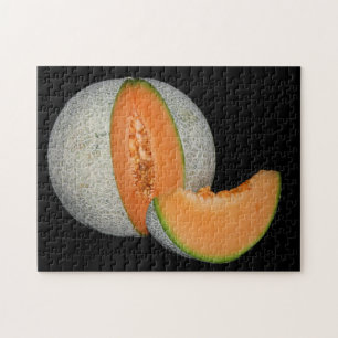 Sliced Cantaloupe Melon Legpuzzel
