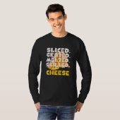 Sliced Grated Grilled Cheese T-shirt (Voorkant volledig)