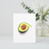 Sliced Open Avocado Briefkaart (Staand voorkant)