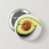 Sliced Open Avocado Ronde Button 5,7 Cm (Voorkant /achterkant)