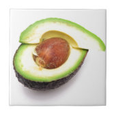 Sliced Open Avocado Tegeltje (Voorkant)