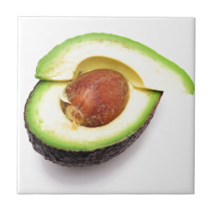 Sliced Open Avocado Tegeltje