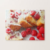 Sliced raspberry loaf cake legpuzzel (Horizontaal)