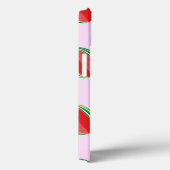 Sliced watermelon pattern on pink Case-Mate iPhone case (Achterkant / Rechts)