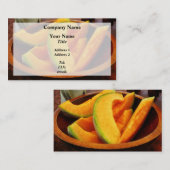 Slices Cantaloupe Visitekaartje (Voorkant / Achterkant)