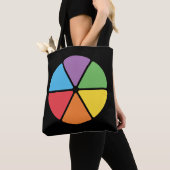 Slices van kennis tote bag (Dichtbij)