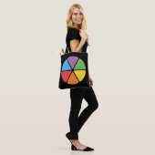 Slices van kennis tote bag (Op model)