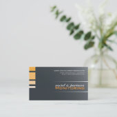 Slick Corporate Visitekaartje (Staand voorkant)