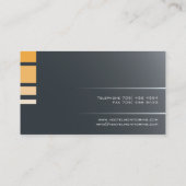 Slick Corporate Visitekaartje (Achterkant)