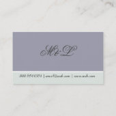 Slick Design Trendy Colors Impression Booster Visitekaartje (Achterkant)