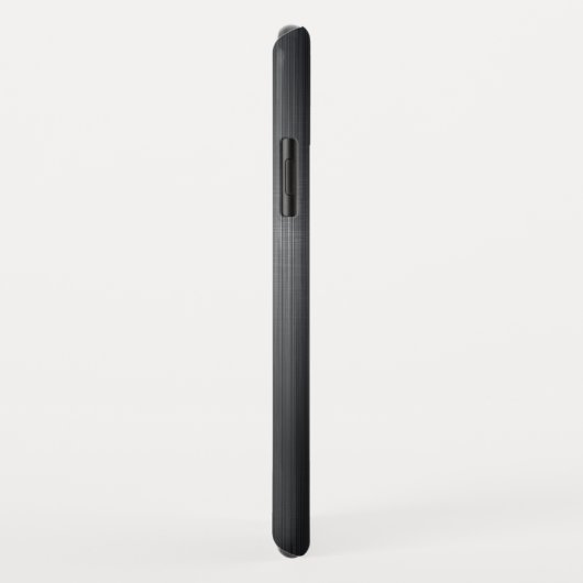 Slick donkergrijze metallic achtergrond Case-Mate iPhone case (Achterkant/rechts)