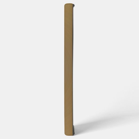 Slick Faux Gold Metallic Roestless Steel Kijk Samsung Galaxy Hoesje (Linkerkant)