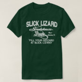 Slick Lizard Smokehouse T-shirt (Design voorkant)
