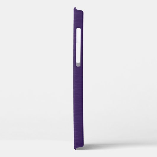 Slick Metallic Paarse achtergrond Case-Mate iPhone Case (Achterkant / Links)