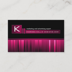 Slick Monogram Visitekaartje