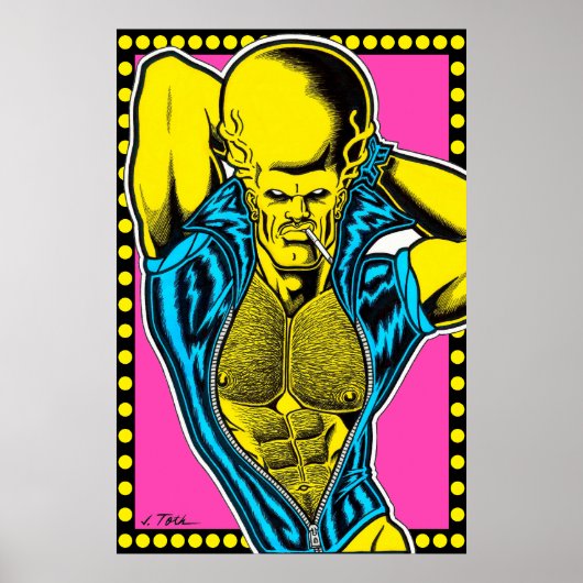 "Slick Nick" Grote Marquee Poster (Voorkant)