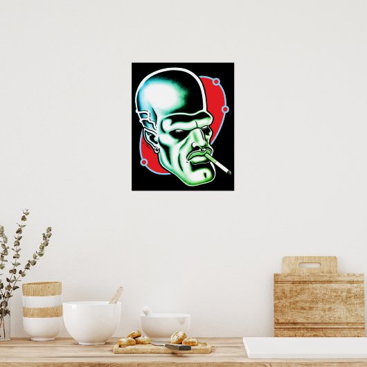 "Slick" Nick Nebulon/Atoms  Poster (Keuken)