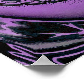 "Slick" Nick Nebulon™/Groen Zebra Poster (Hoek)