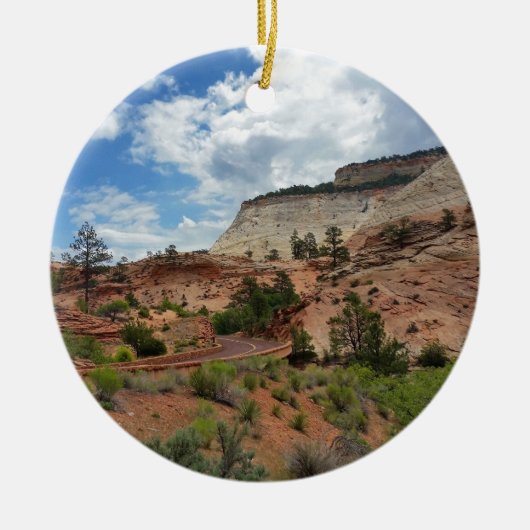 Slick Rock Zion National Park Utah Ornament (Voorkant)