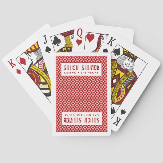 Slick Silver Casino Cards Pokerkaarten (Achterkant)