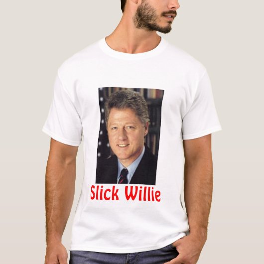 Slick Willie T-shirt (Voorkant)