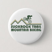 Slickrock MTB mountainbiken Ronde Button 5,7 Cm (Voorkant)