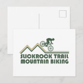 Slickrock Trails MTB mountainbiken Feestdagenkaart (Voorkant / Achterkant)